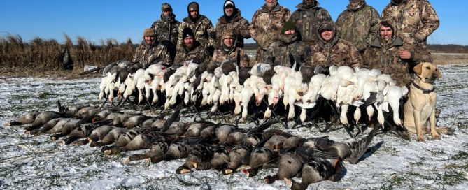 Combo Snow & Speck Hunts In Arkansas