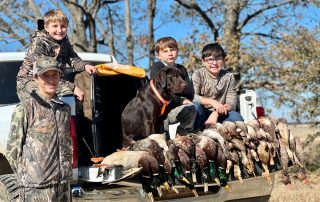 Guided Youth Duck Hunting Trips Arkansas